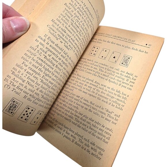 Vintage 1946 Book 50 Card Games for Children Vernon Quinn Whitman Ephemera - Picture 8 of 11